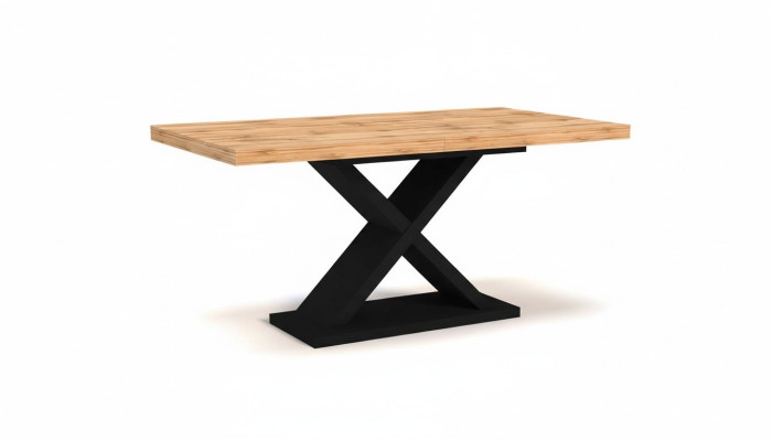 Mesa comedor sala de estar marrón diseño de madera de lujo moderno.