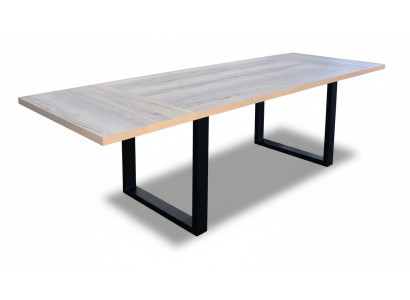 Mesa de comedor Mesa de comedor Esquina de comer Mesa Comedor Moderno Madera Marrón