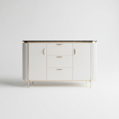 Aparador Cómoda Bufé Madera Moderno Blanco Salón Cómodas Nuevo