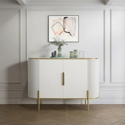Cómoda de diseñador Aparador Armario Moderno Cómodas Sala de estar Madera Nuevo