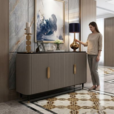 Cómoda Diseño Dormitorio Moderno Estilo Moderno Cómoda Aparador Nuevo