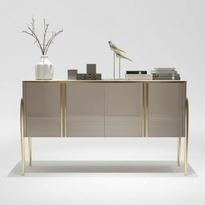 Cómoda de diseñador Buffet Armario Estante de madera Lujo cómodas Aparador