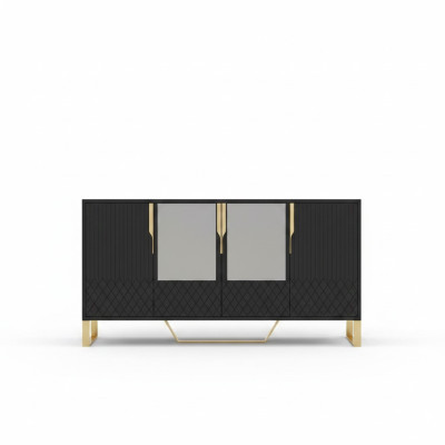Mueble buffet de madera para sala de estar, cómoda, mueble moderno nuevo
