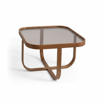 Moderna mesa de centro diseño de madera para sala de estar auxiliar.