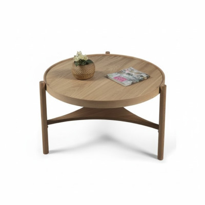 Mesa de centro para sala de estar de madera moderna decoración.