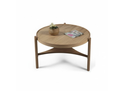 Mesa de centro para sala de estar de madera moderna decoración.
