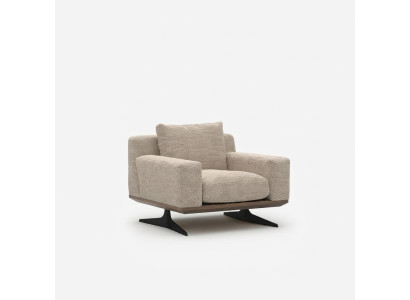 Sala de estar moderna diseño de asiento acolchado sillón de lujo muebles tapizados de lujo.