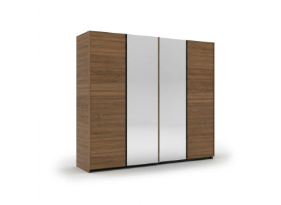Armario de dormitorio de madera moderno de diseño de lujo