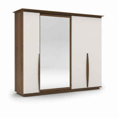 Armario de lujo para dormitorio moderno, armario de madera, diseño de muebles nuevo.