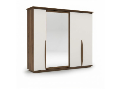 Armario de lujo para dormitorio moderno, armario de madera, diseño de muebles nuevo.