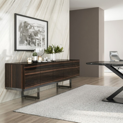Comedor Mueble Aparador Moderno Cómoda Diseño Armario de Madera Nuevo