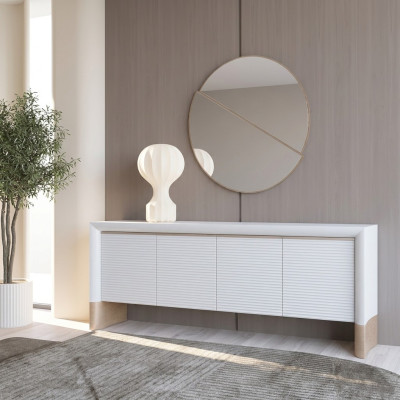 Diseño de comedor Aparador moderno Armario de madera Muebles de lujo Nuevo