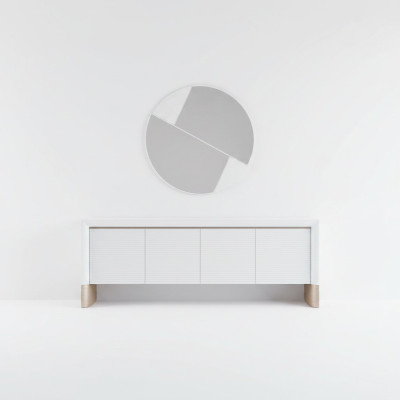 Diseño de comedor Aparador moderno Armario de madera Muebles de lujo Nuevo