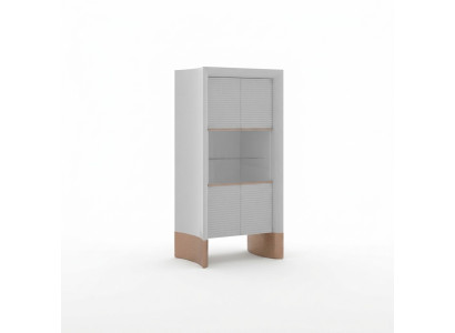 Mueble de lujo Vitrina Diseño Armario de madera Vitrina Comedor Vitrinas Cristal Nuevo