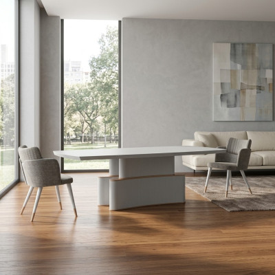 Diseño de comedor Mesa de comedor Muebles modernos Blancos Mesa Nueva Mesas de lujo 240x110
