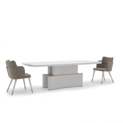 Diseño de comedor Mesa de comedor Muebles modernos Blancos Mesa Nueva Mesas de lujo 240x110