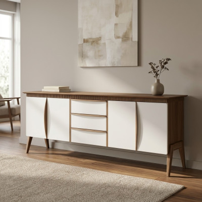 Diseño de muebles de lujo Aparador del comedor Cómoda Estilo Moderno.