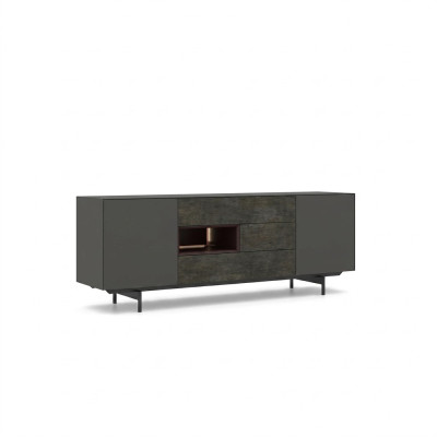 Comedor Diseño de Aparador Moderno Muebles de Lujo Madera de Mobiliario