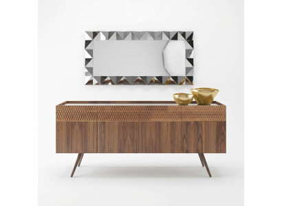 Mueble de comedor de diseño moderno, lujo y madera nuevo