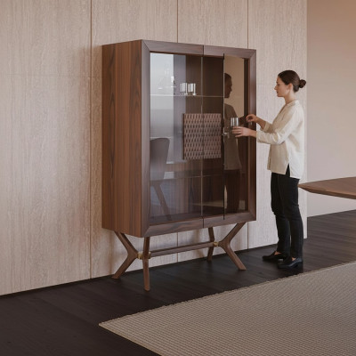 Mueble moderno del comedor vitrina de lujo diseño armario nuevo mobiliario