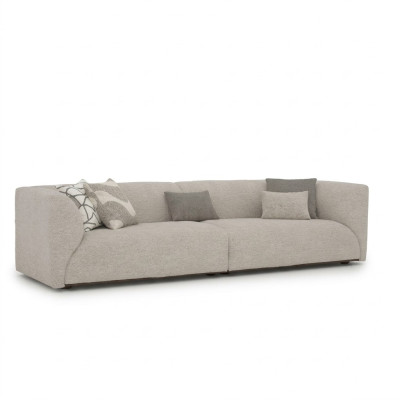 Sala de estar muebles tapizados sofá de cuatro plazas sofá moderno diseñador nuevo mobiliario