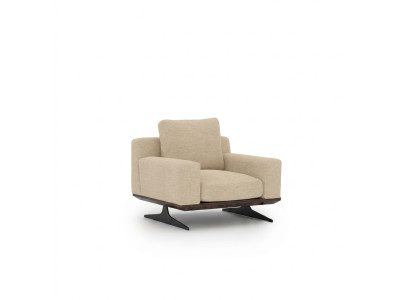 Sillón de diseñador mobiliario de salón textil moderno muebles tapizados nuevos