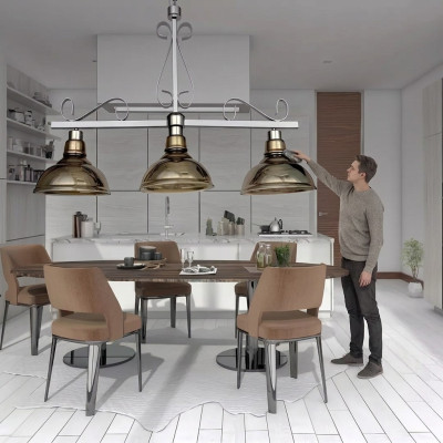 Lámpara de techo Dormitorio Luz Lámparas Luminarias Interior Estilo para el