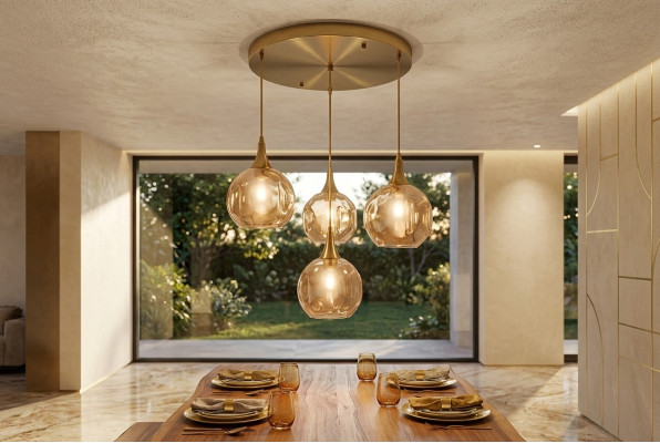 Lámpara de techo, candelabro, lámparas de techo, luces de techo, luz, lámpara 50x70.