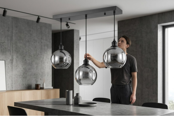 Lámpara de techo de lujo estilo interior de la casa lámpara de salón lustre lámpara.