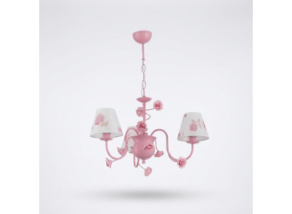 Lámpara de techo rosa con diseño moderno para sala de estar dormitorio nueva.