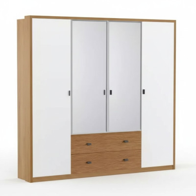 Armario Armarios Dormitorio muebles modernos Material Madera Lujo Guardarropa