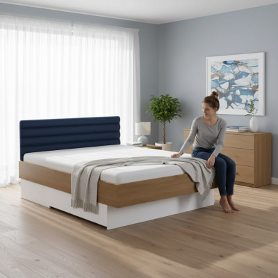 Cama Dormitorio Camas Cama tapizada Cama de lujo Cama doble Cama 140x200