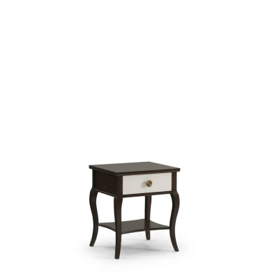 Mesita de noche de madera, diseño de mesa para dormitorio, estilo antiguo, nuevo.