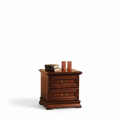 Mesa de noche de lujo estilo Art déco, mueble para dormitorio.