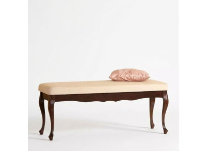 Banco clásico diseñado, taburete, mueble de asiento, banco tapizado, banco, reposapiés.
