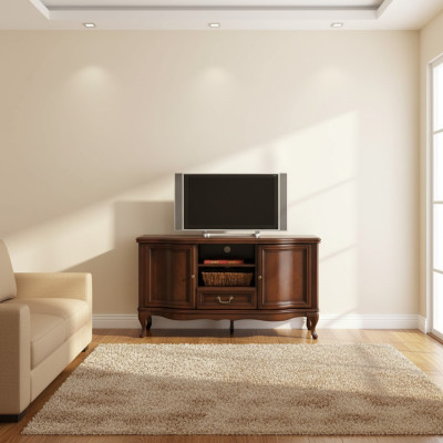 Soporte de televisión RTV, mesa de televisión, mueble para la sala, aparador de madera, diseño moderno.