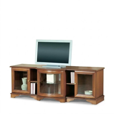 Mueble bajo para TV de salón soporte para televisor armario de muebles de madera 177 cm.