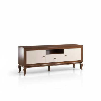 Soporte de TV rtv Aparador Cómoda Lowboard para TV Comodines Armario de madera