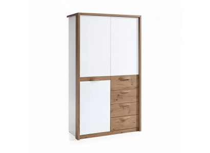 Armario Macizo Dormitorio Muebles Armario de ropas Madera blanco armario
