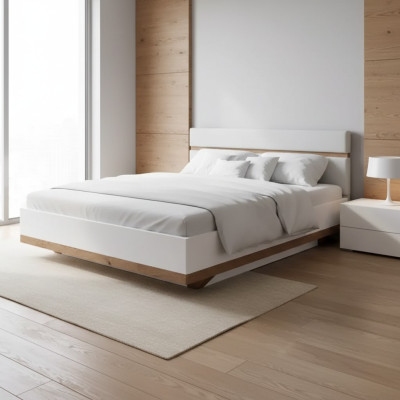 Lujo Dormitorio Cama Hotel Diseño Mobiliario Doble