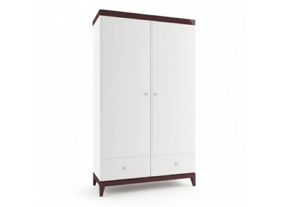 Armario para ropa Dormitorio Gabinete Blanco Moderno Madera Lujo Armarios