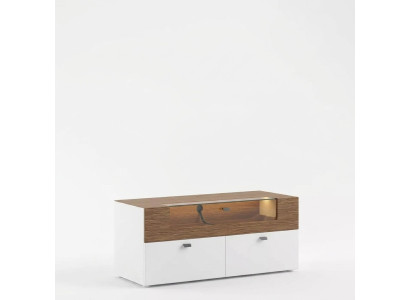 Mueble de salón para TV blanco, soporte de TV, aparador RTV, vitrina de madera moderna para la sala de estar.
