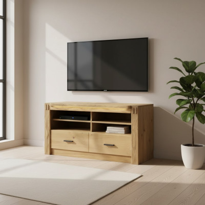 Mueble de televisión de lujo, soporte para televisión, cómoda, aparador, pared de sala de estar de madera.