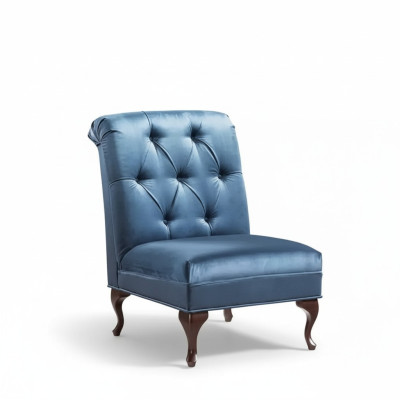 Silla Diseño Sofá Asiento Salón Club Tapizado Lujo Orejas Asiento Relax