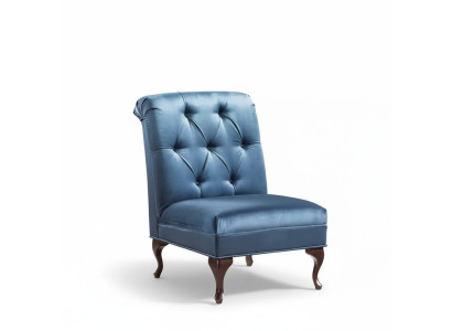 Silla Diseño Sofá Asiento Salón Club Tapizado Lujo Orejas Asiento Relax