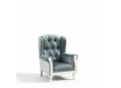 Silla infantil suave, sillón de diseño acolchado sofá de 1 plaza.
