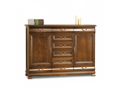 Cómoda de madera maciza Armario roble Madera Cómodas Aparador Aparadores