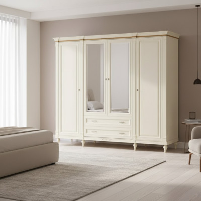 Armario de ropa Armarios de madera Muebles de dormitorio Diseño de muebles de dormitorio