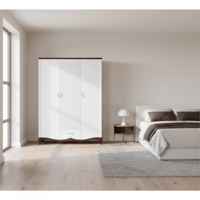 Dormitorio Armario de vestir Madera Maciza Armarios Gabinetes de madera Maciza mobiliario