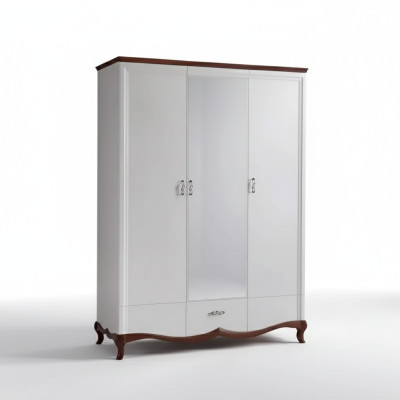 Dormitorio Armario de vestir Madera Maciza Armarios Gabinetes de madera Maciza mobiliario